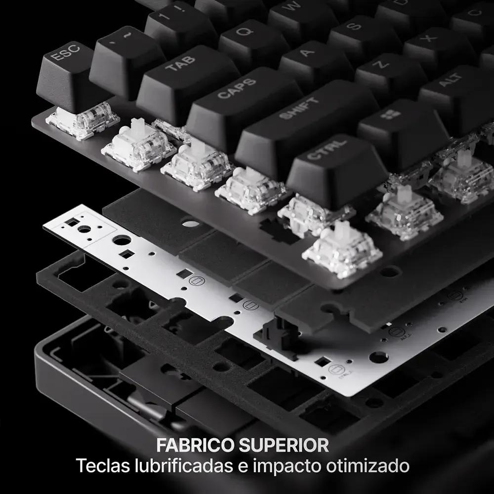 Teclado STEELSERIES Apex Pro TKL Gen 3 (Inglês - Magnetic-mechanical key switch - Tenkeyless - Preto) — miniatura 6