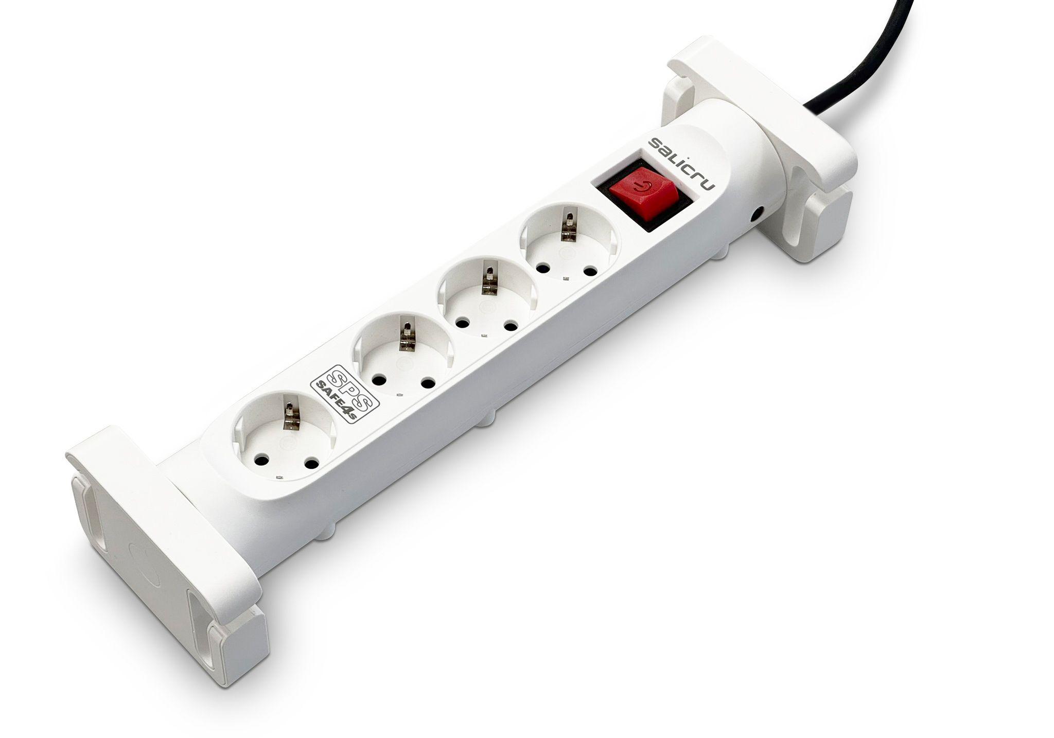 Régua de Alimentação SALICRU SPS SAFE 4S (Branco)