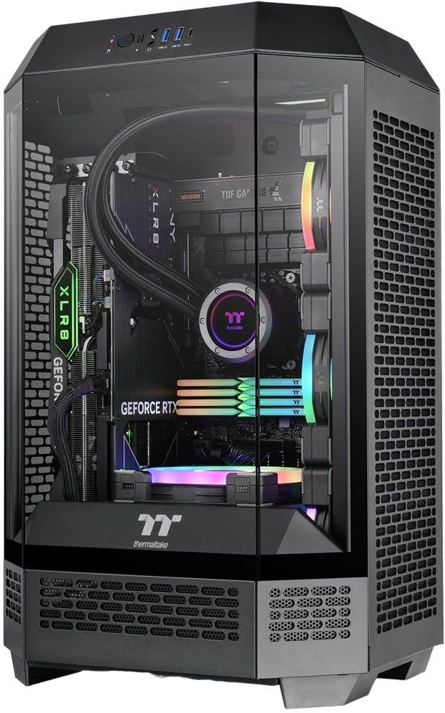 Caixa PC THERMALTAKE The Tower 300 (micro ATX, Mini-ITX - Micro Tower - Micro-ATX, Mini-ITX - Preto) — miniatura 4