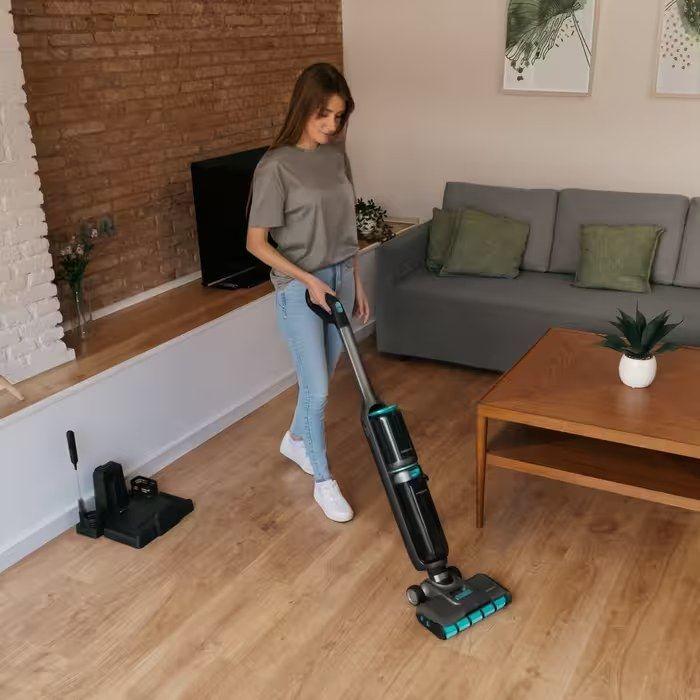 Esfregona Elétrica CECOTEC FreeGo Wash&Vacuum Spray (Preto), miniatura 4
