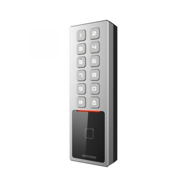 Terminal de Controlo de Acessos Autónomo HIKVISION DS-K1T805MBWX (3.000 utilizadores - 100.000 registos - IP65 - Cinzento) — miniatura 2