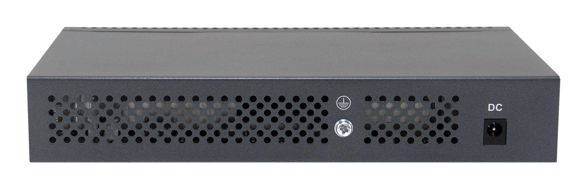Switch Gerido LEVELONE XEL-0891 (10G Ethernet - 12 MB - 160 Gbit/s - Cinzento) — miniatura 3