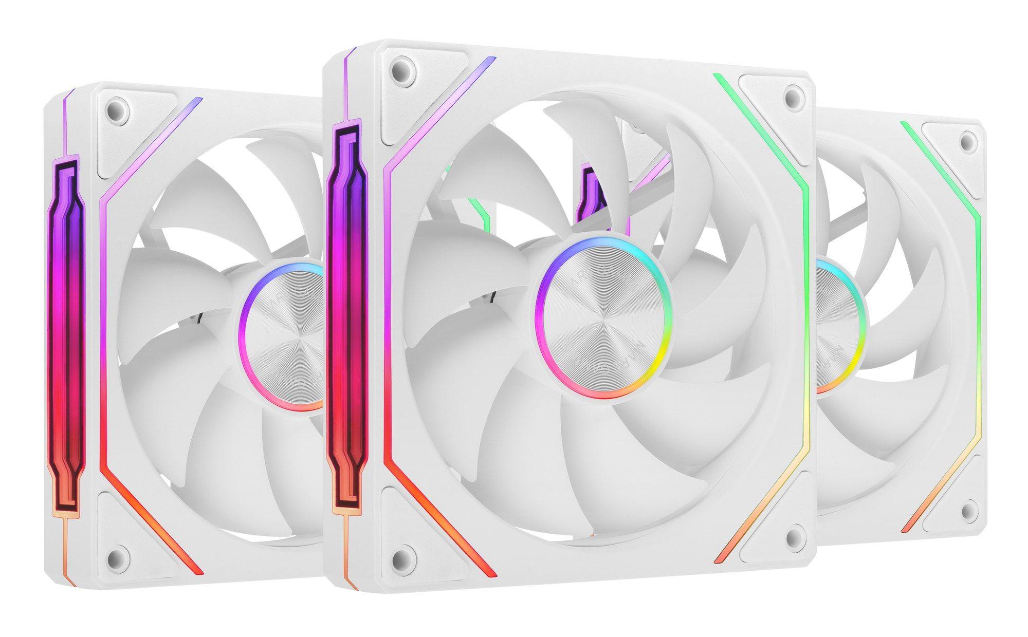 Kit de 3 Ventoinhas MARS GAMING MF-LINKFINITYKIT2W (Multi - Branco) — miniatura 4