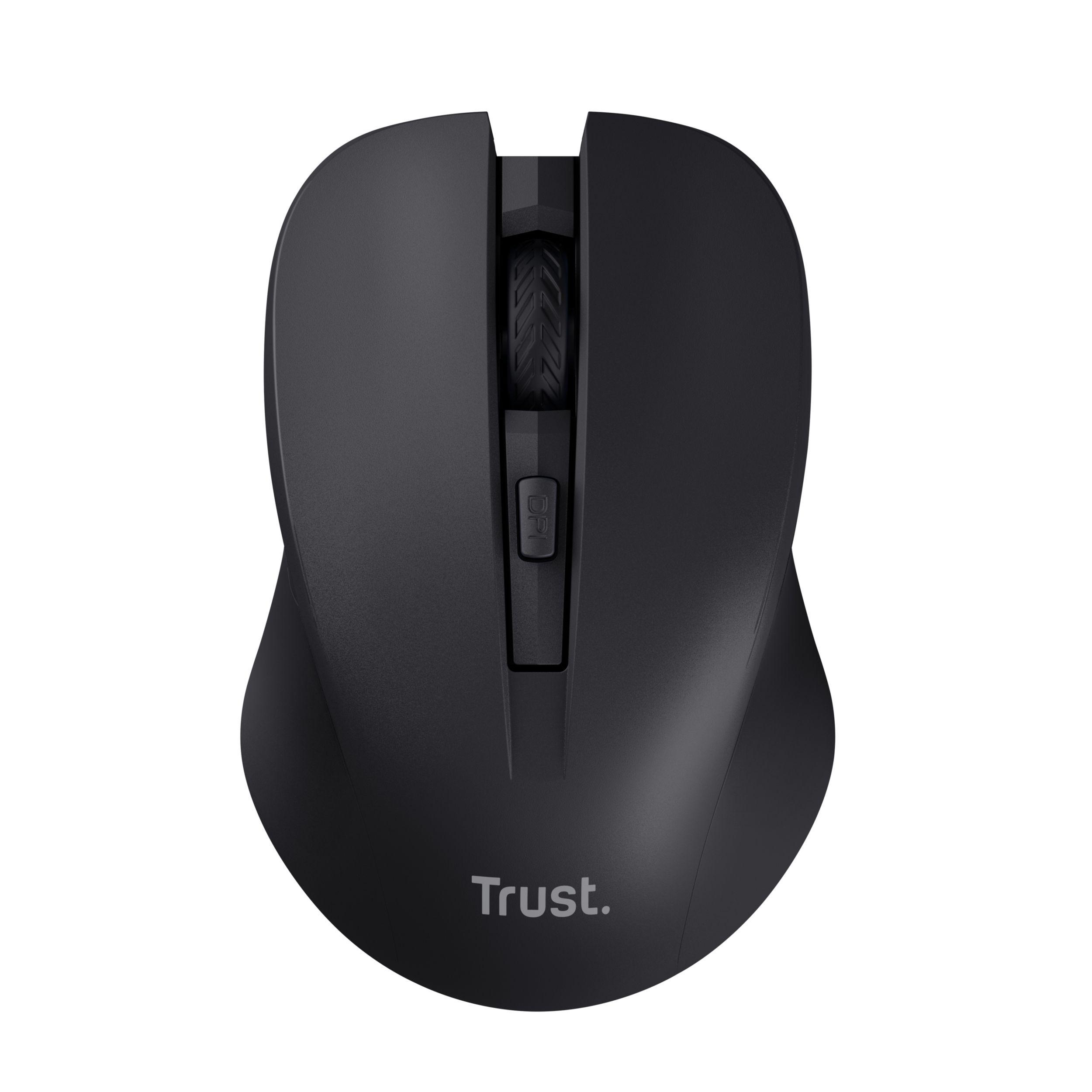 Rato TRUST Mydo Silent (Ambidestro - 1800 DPI - Ótico - Preto), miniatura 3