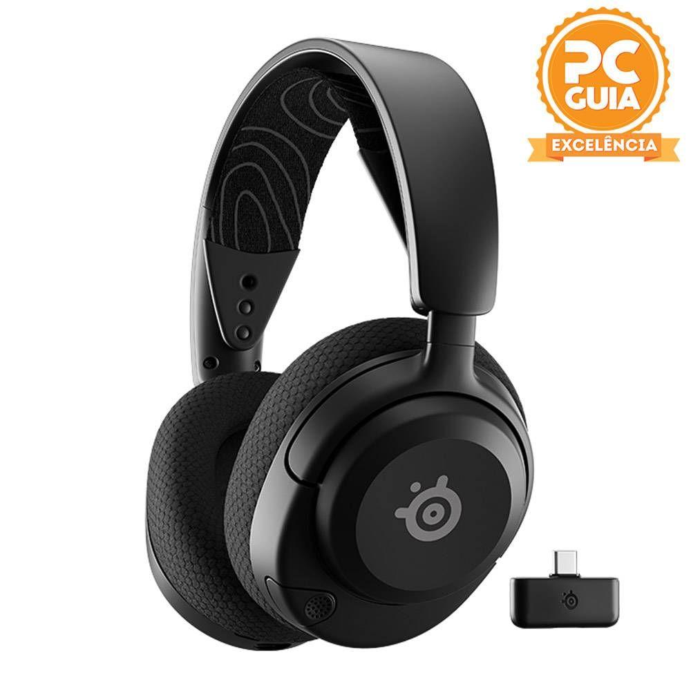 Headset Gaming STEELSERIES Arctis Nova 5 (Binaural - Sem fios - 2,4 GHz via dongle USB-C - Preto) — miniatura 2