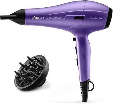 Secador de Cabelo UFESA X-Treme Shine (Lavanda)
