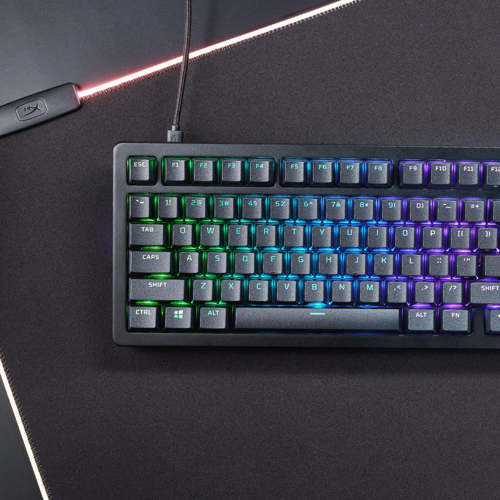 Teclado HYPERX Alloy Rise 75 (Mecânico linear - 75% - USB - Preto) — miniatura 6