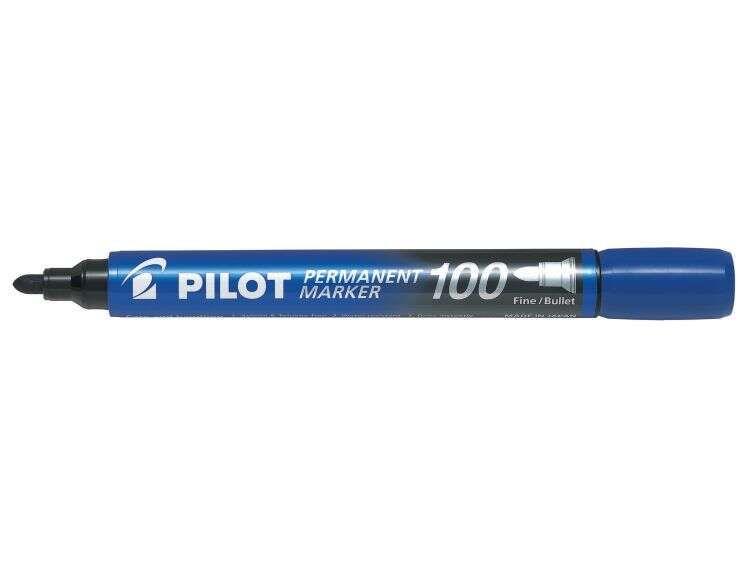 Marcador Permanente PILOT 100 (Azul)