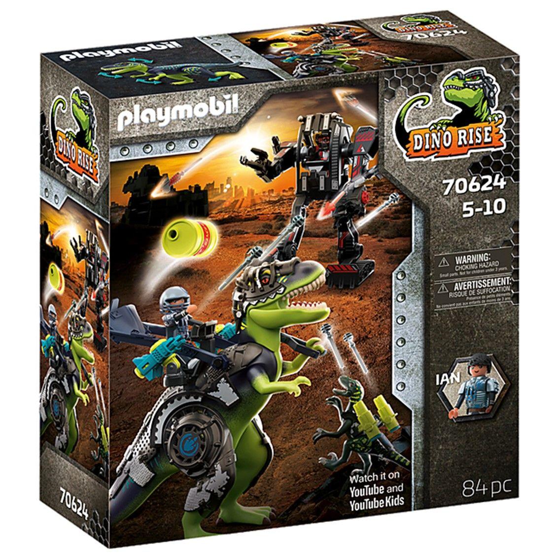Conjunto de Construção PLAYMOBIL Dino Rise 70624 (5 anos - Multicor)