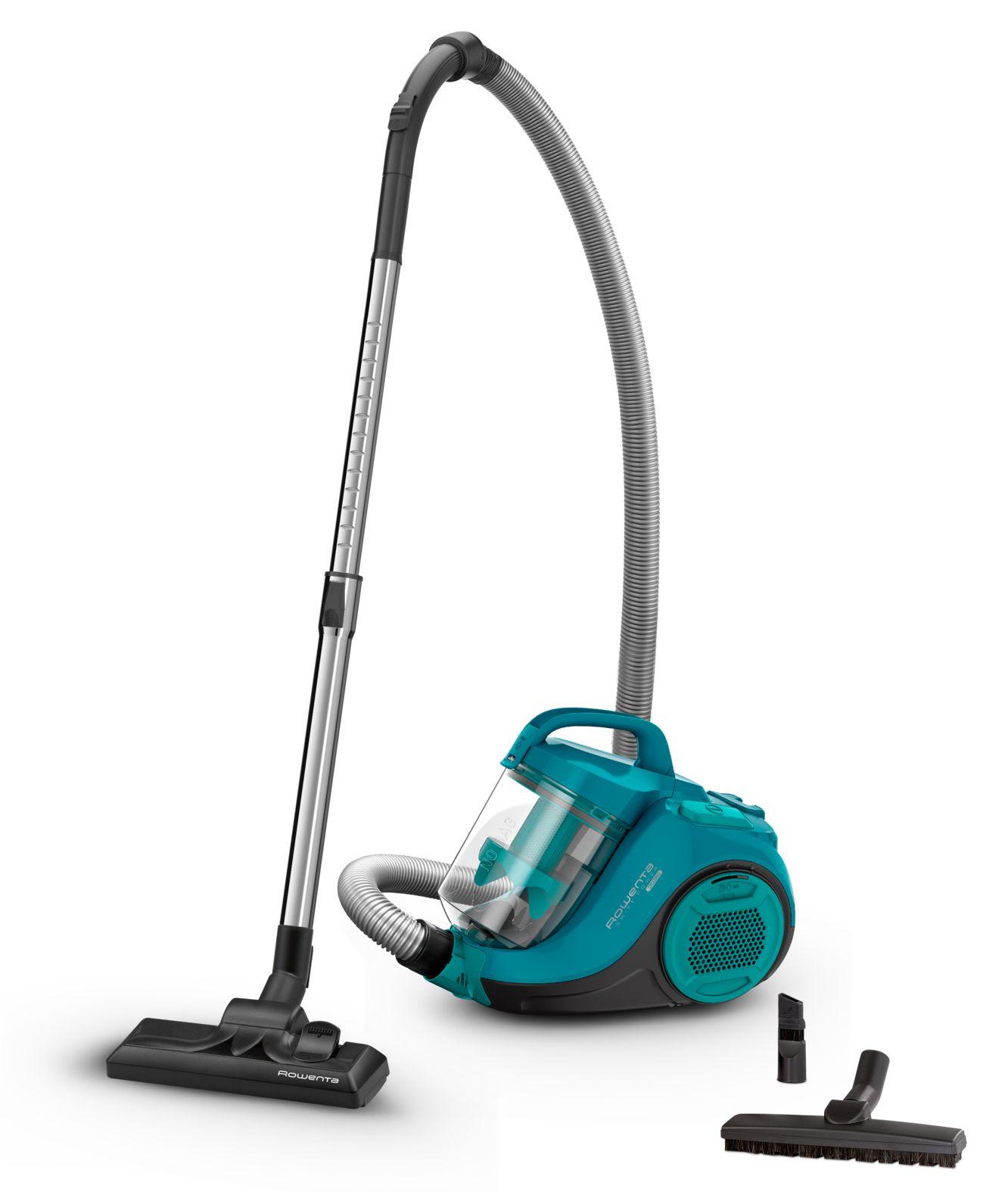 Aspirador Sem Saco ROWENTA Swift Power Cyclonic RO2932EA (Altura 30,4 cm - 21 kPa - 1,2 l - Turquesa)