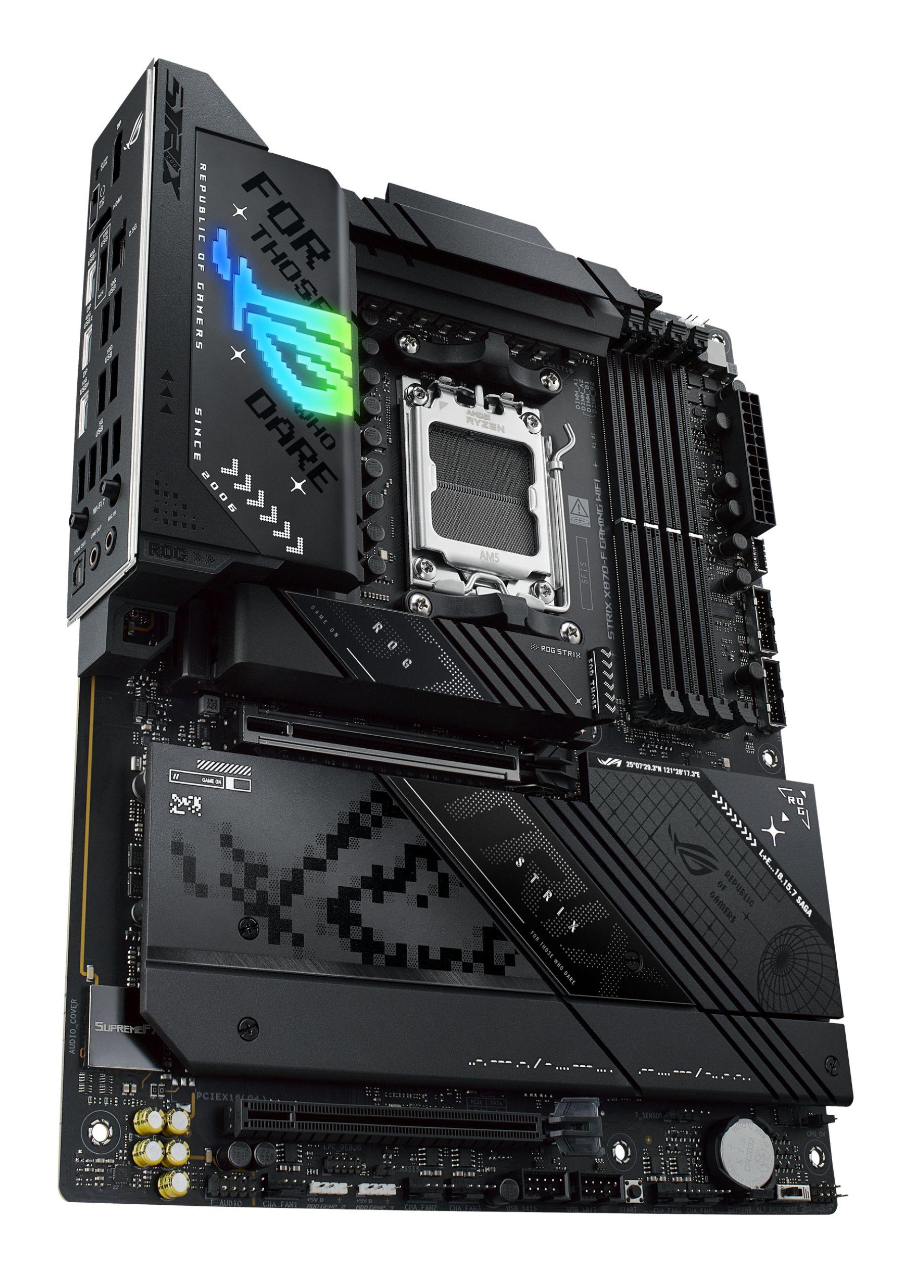 Motherboard ASUS ROG Strix X870-F Gaming WiFi (AM5 - ATX - Duplo canal - Preto), miniatura 5
