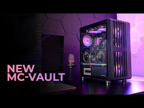 Caixa PC MARS GAMING MC-VAULT (ATX, micro ATX, Mini-ITX - Midi Tower - ATX, micro-ATX, Mini-ITX - Branco) — miniatura 3