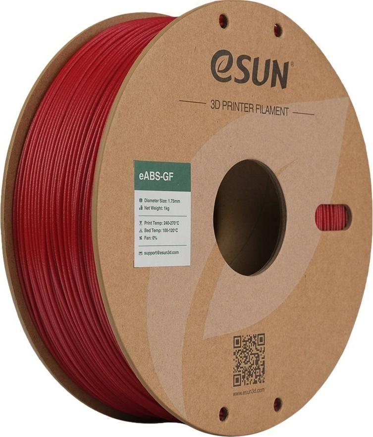 Filamento para Impressão 3D ESUN EABS-GF-P175FR1 (Vermelho Bombeiro)