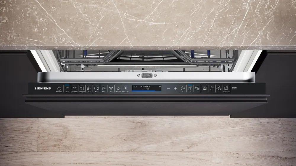 Máquina de Lavar Loiça Encastre SIEMENS iQ700 SN87TX02CE (60 cm - 82 cm - 55 cm - Preto), miniatura 4
