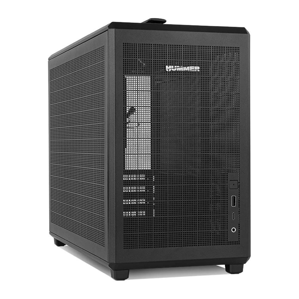 Caixa PC NOX Hummer Refresh (ITX, Micro ATX - ATX, SFX - Mini Tower - Preto)