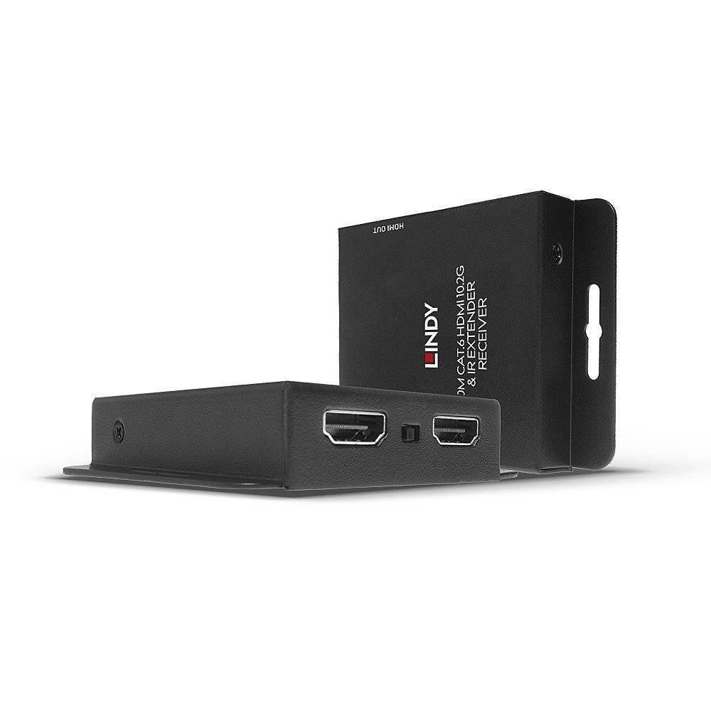 Extensor AV HDMI LINDY 38208 (60 Hz - Preto)