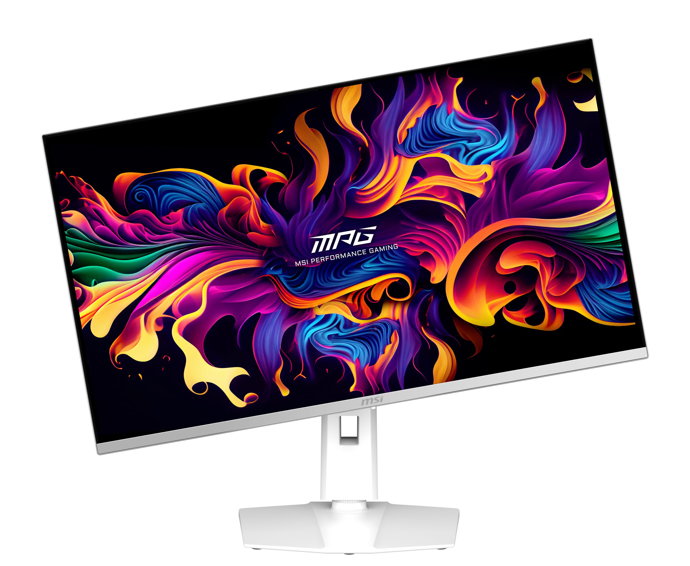 Monitor MSI MPG 321URXW QD-OLED (31,5" - QD-OLED - 240 Hz - Branco) — miniatura 4