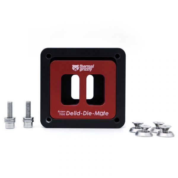 Ferramenta de Remoção do Espalhador de Calor THERMAL GRIZZLY Ryzen 7000 Delid-Die-Mate (Alumínio - Preto e Vermelho) — miniatura 2