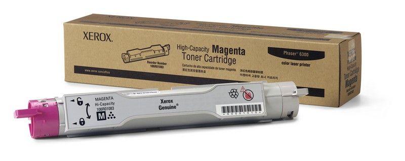 Toner XEROX 106R01083 (7000 páginas - Xerox Phaser 6300 - Magenta)