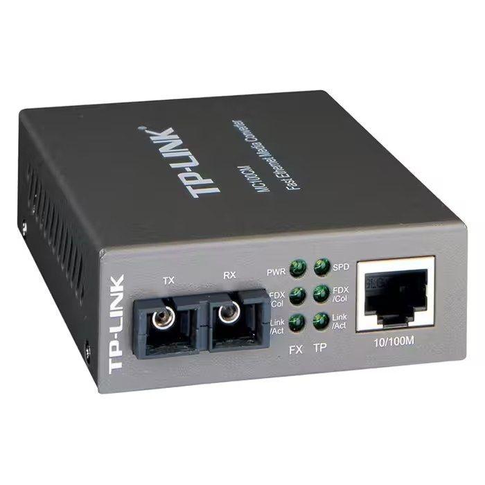Conversor de Fibra Ótica TP-LINK OMADA MC100CM (100BASE-FX, 100BASE-TX - 100 Mbit/s - Preto) — miniatura 2