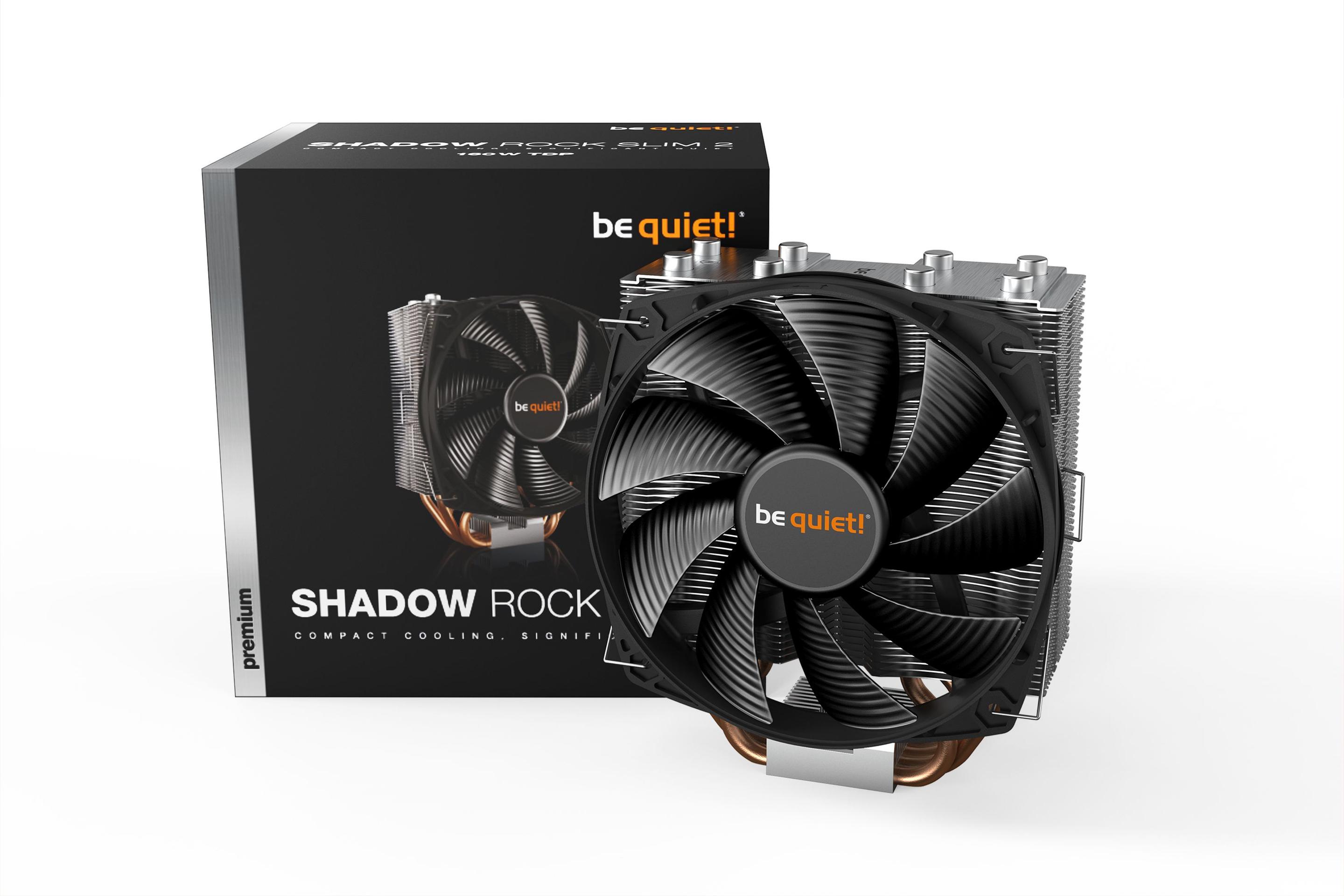 Cooler de CPU BE QUIET! Shadow Rock Slim 2 (135 mm - 1 ventoinha - 1400 RPM - Preto, Alumínio e Cobre) — miniatura 5