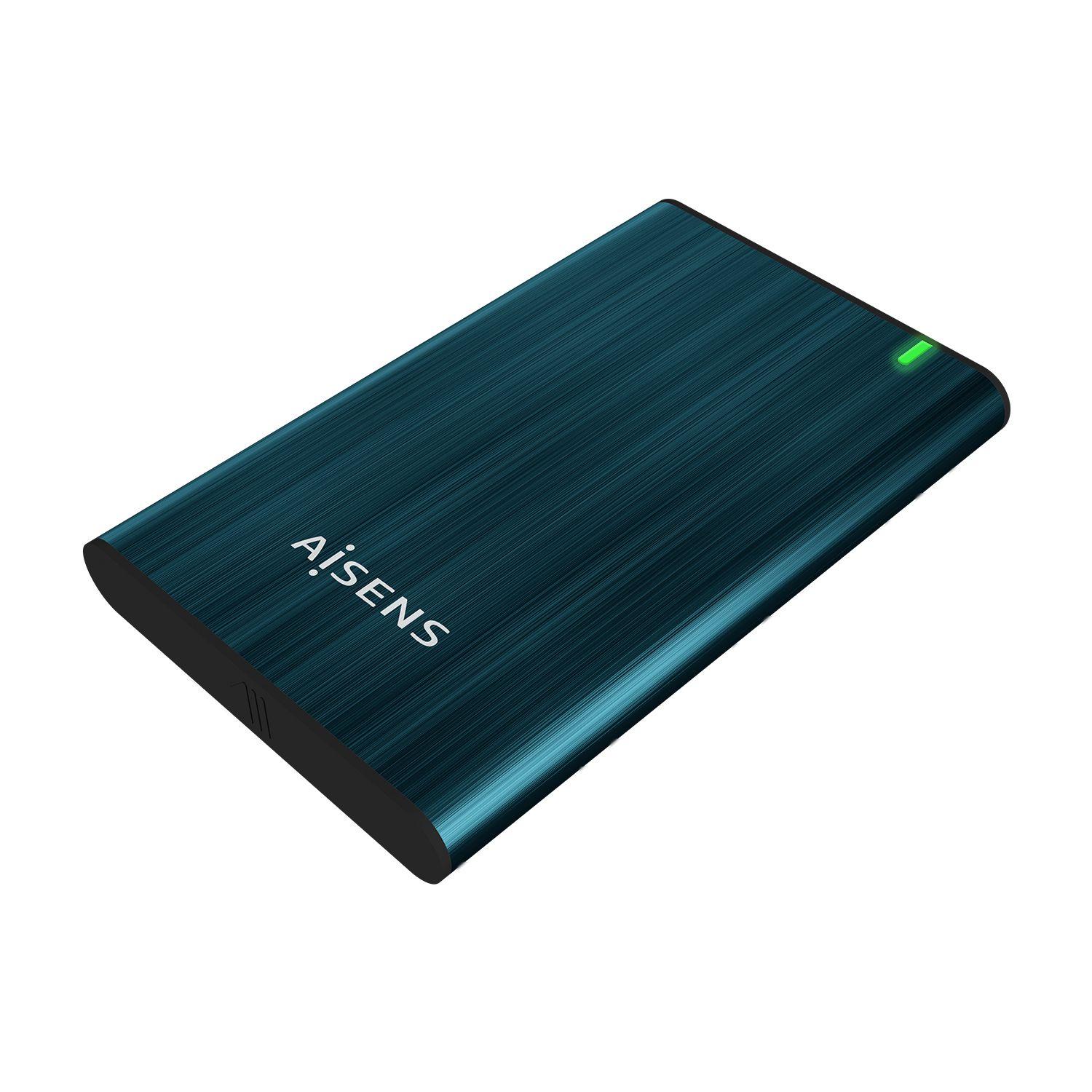Caixa Externa SATA 2,5" AISENS ASE-2525PB (2 TB - 2,5" - 4200 RPM / 5400 RPM / 7200 RPM - Azul-marinho) — miniatura 2
