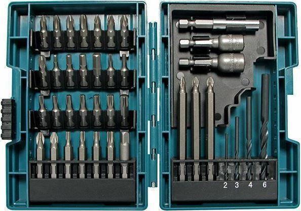 Conjunto de Brocas e Pontas MAKITA B-54106 (38 Peças - 1/4")