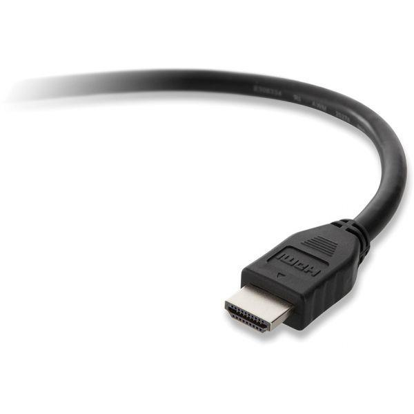 Cabo HDMI BELKIN F3Y017BT1.5MBLK (1,5 m - HDMI Type A Standard - PC - Preto), miniatura 2