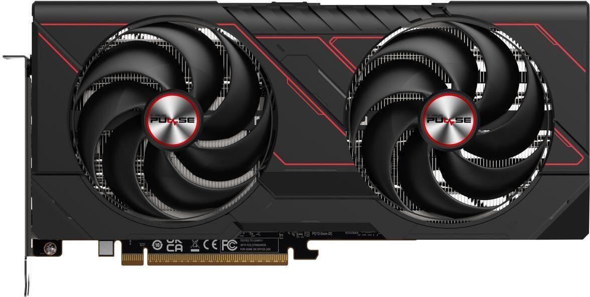 Placa Gráfica SAPPHIRE PULSE AMD Radeon RX 9070 Gaming (AMD Radeon RX 9070 - 20 Gbit/s - 16 GB - Preto)