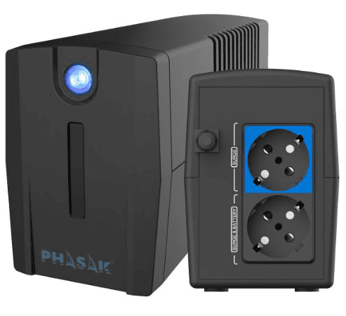UPS PHASAK Ottima PH 7210 (Cabo de alimentação de entrada - Tipo F - Preto)