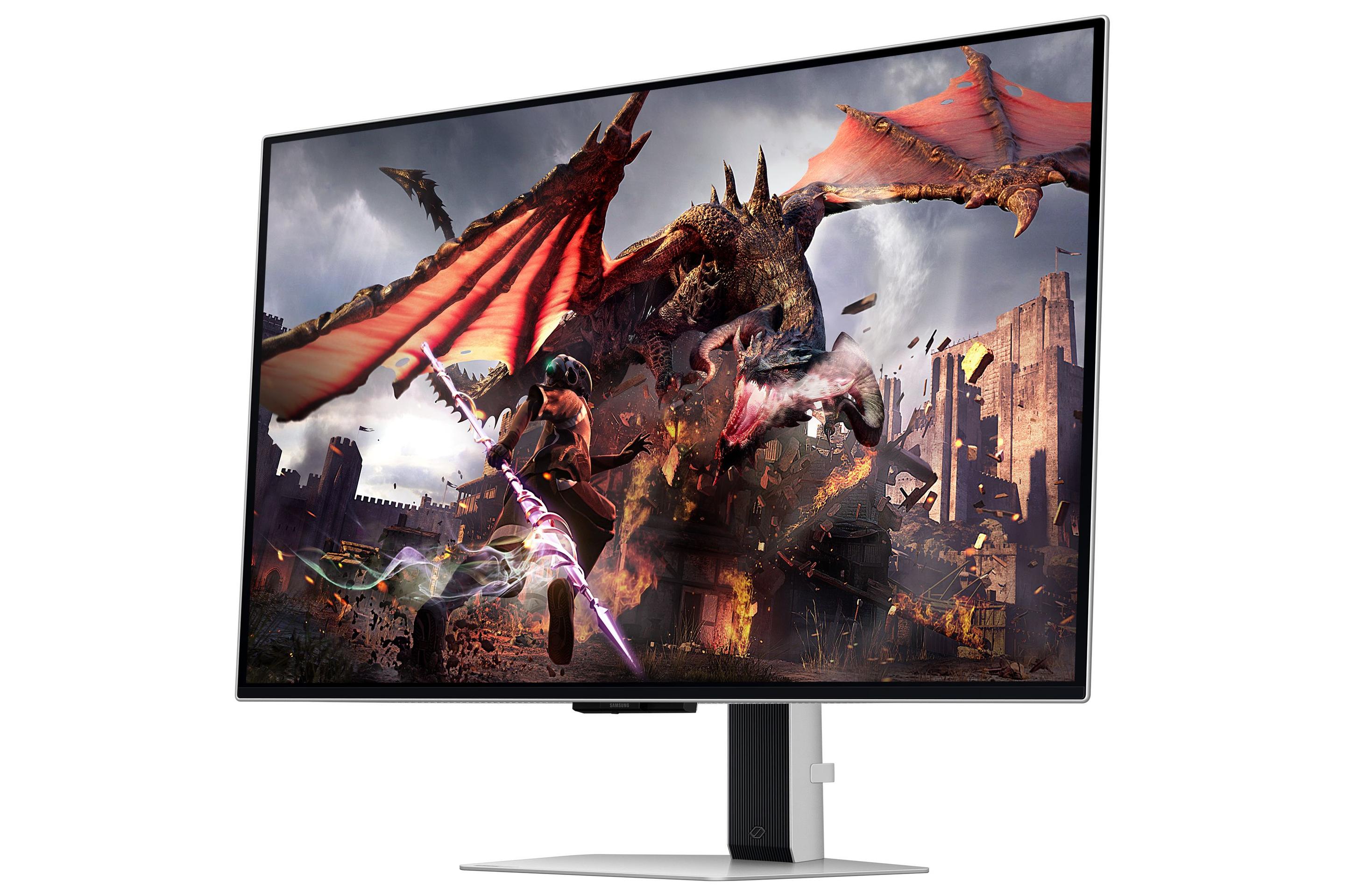 Monitor SAMSUNG G80SD (32" - OLED - 240 Hz - Prateado) — miniatura 5