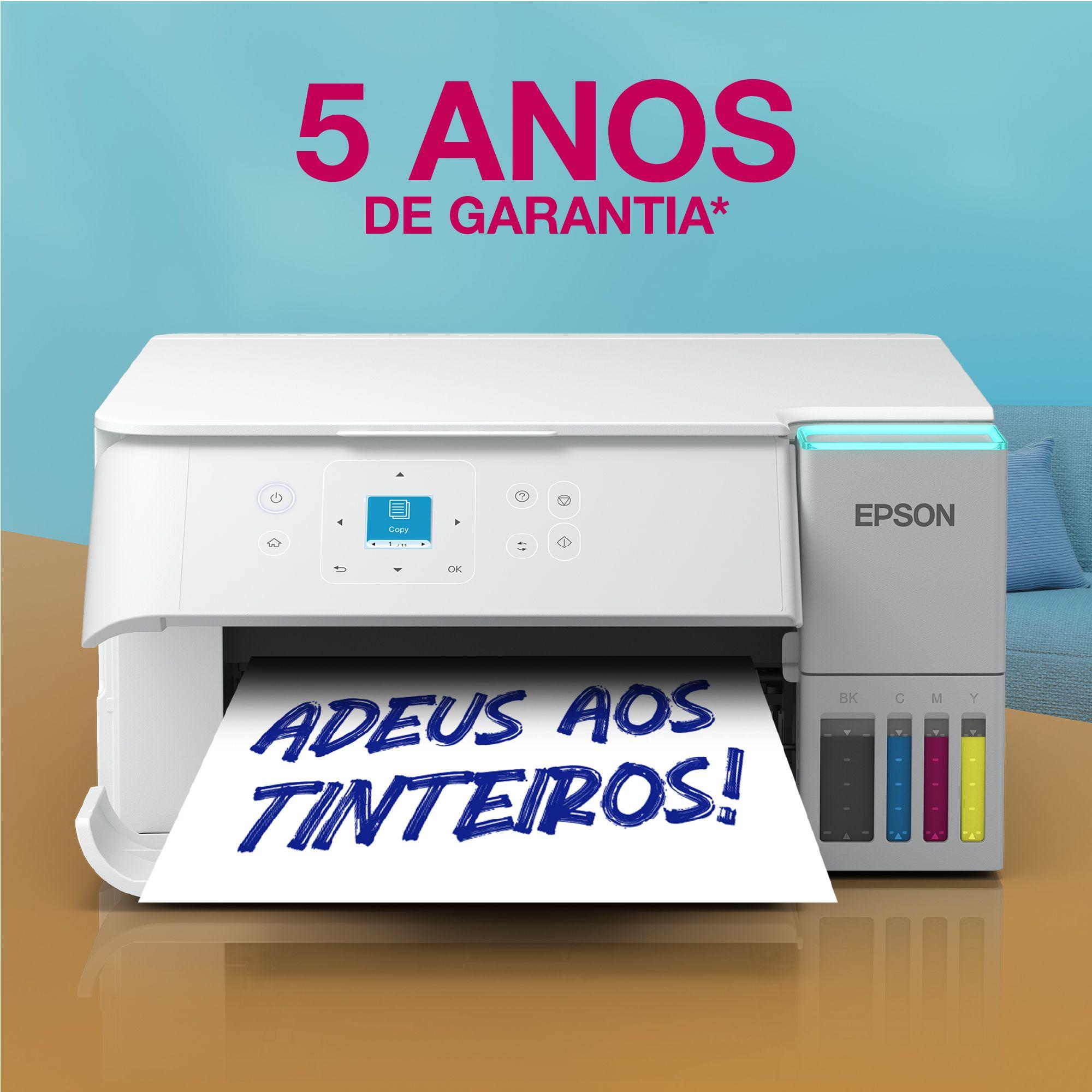 Impressora Multifunções EPSON EcoTank ET-2956 (A4 - Impressão a cores - 100 folhas - Branco) — miniatura 9