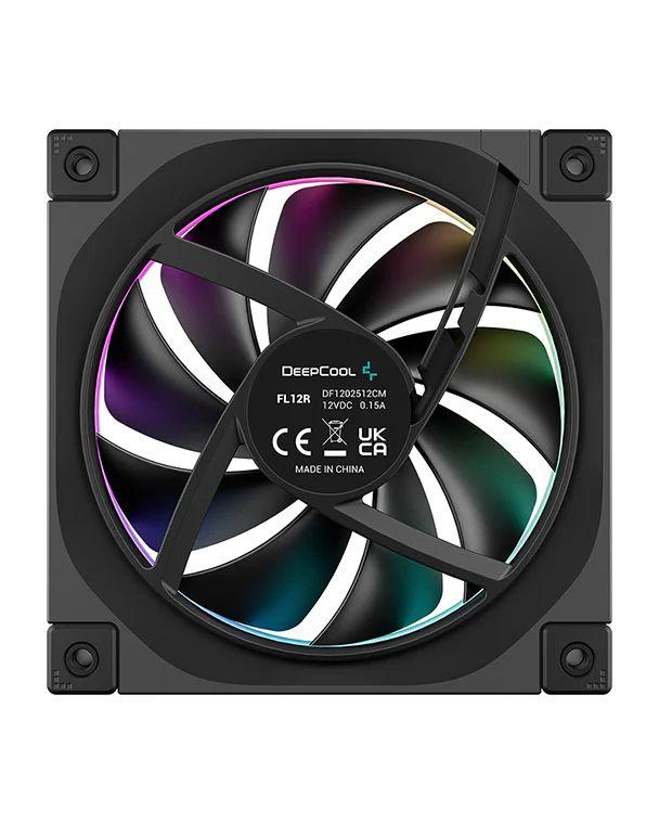 Ventoinha para Caixa de PC DEEPCOOL FL12R (Preto) — miniatura 3