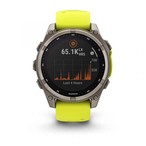 Smartwatch GPS Multidesportivo GARMIN fēnix 8 47 mm Solar Sapphire (Android, iOS - Digital, a cores, tátil - 260 x 260 pixels) — miniatura 2