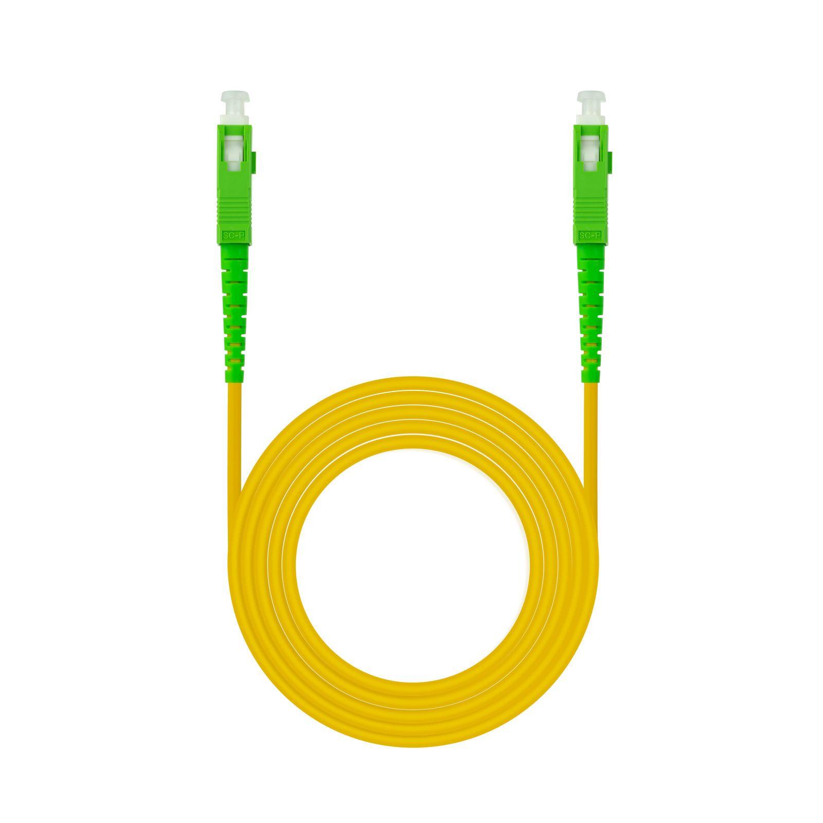 Cabo de Fibra Ótica NANOCABLE 10.20.0020 (Amarelo)