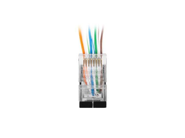 Conector RJ45 de Passagem LANBERG PLS-6020EZ (Cat. 6 - F/UTP - 8P8C - Pack de 20), miniatura 3