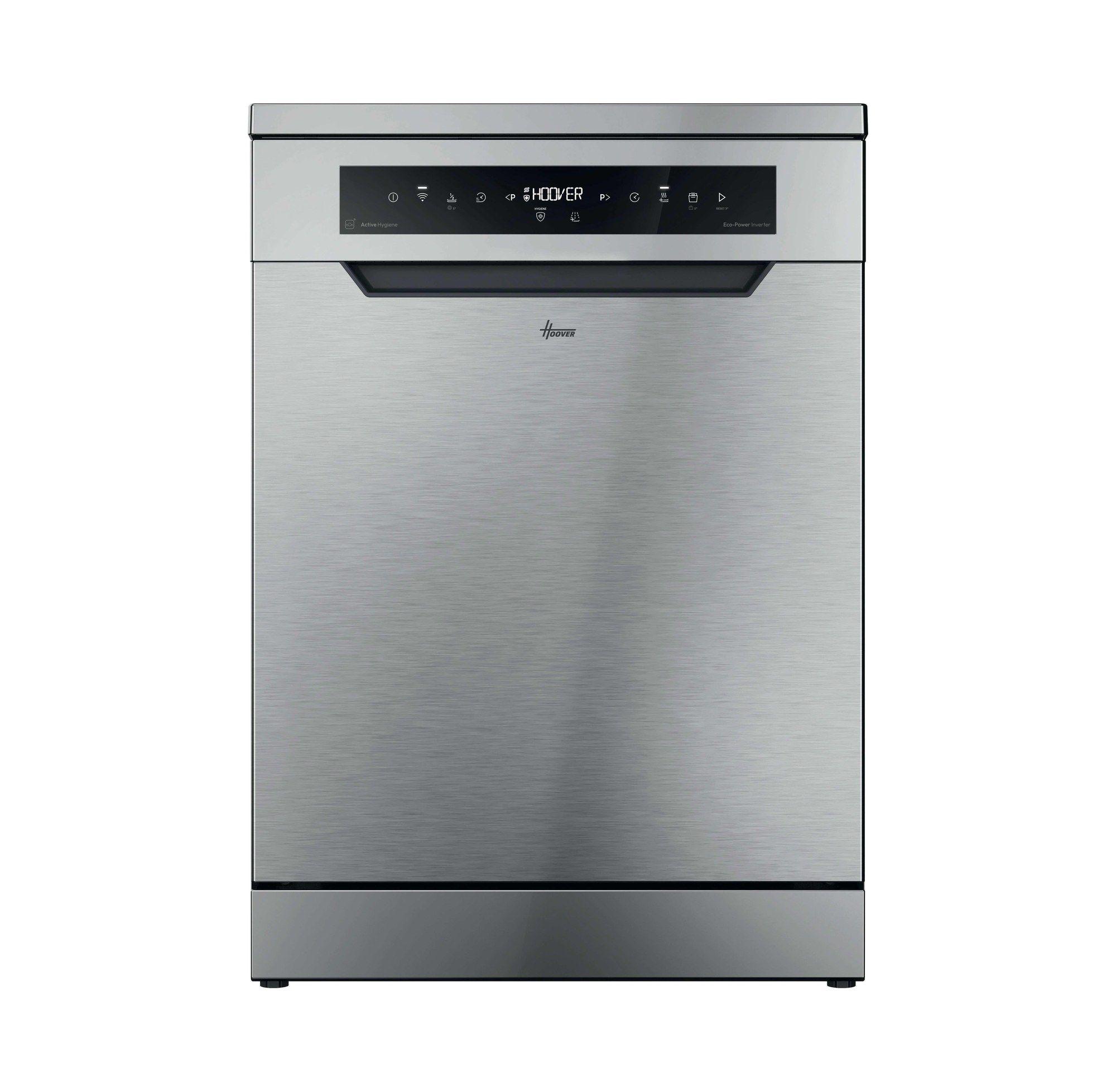 Máquina de Lavar Loiça Independente HOOVER HF6B4S1PX (B - 9,5 l - 66 kWh - Inox)
