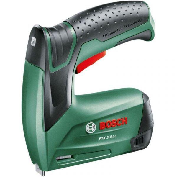 Grampeador Elétrico BOSCH PTK 3.6 LI (Bateria de iões de lítio 3,6 V)
