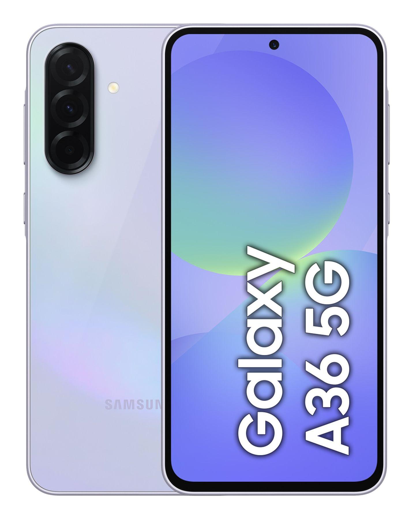 Smartphone SAMSUNG Galaxy A36 5G (6GB/128GB - 6,7" - Lavanda)