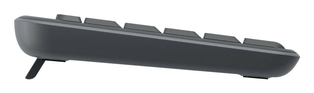 Teclado LOGITECH K250 (Francês - RF Wireless + Bluetooth - Sem fios - Grafite) — miniatura 6