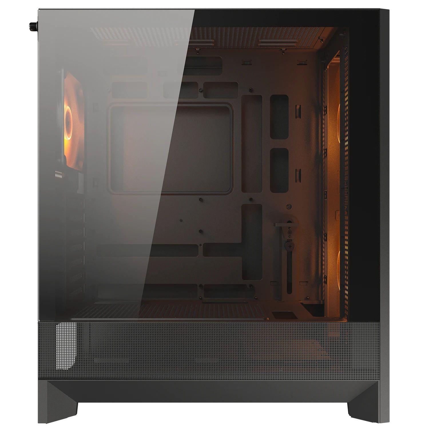 Caixa de Computador COUGAR Airface 180 CGR-5VA4B-RGB (ATX, CEB, Micro ATX, Mini-ITX - Midi Tower - 17 cm - Preto), miniatura 6