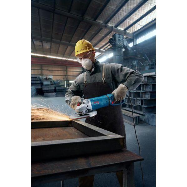 Rebarbadora Angular BOSCH POWERTOOLS GWS 27-230 PR Professional (630 W - 220-240 V - Corrente alternada - Azul) — miniatura 4