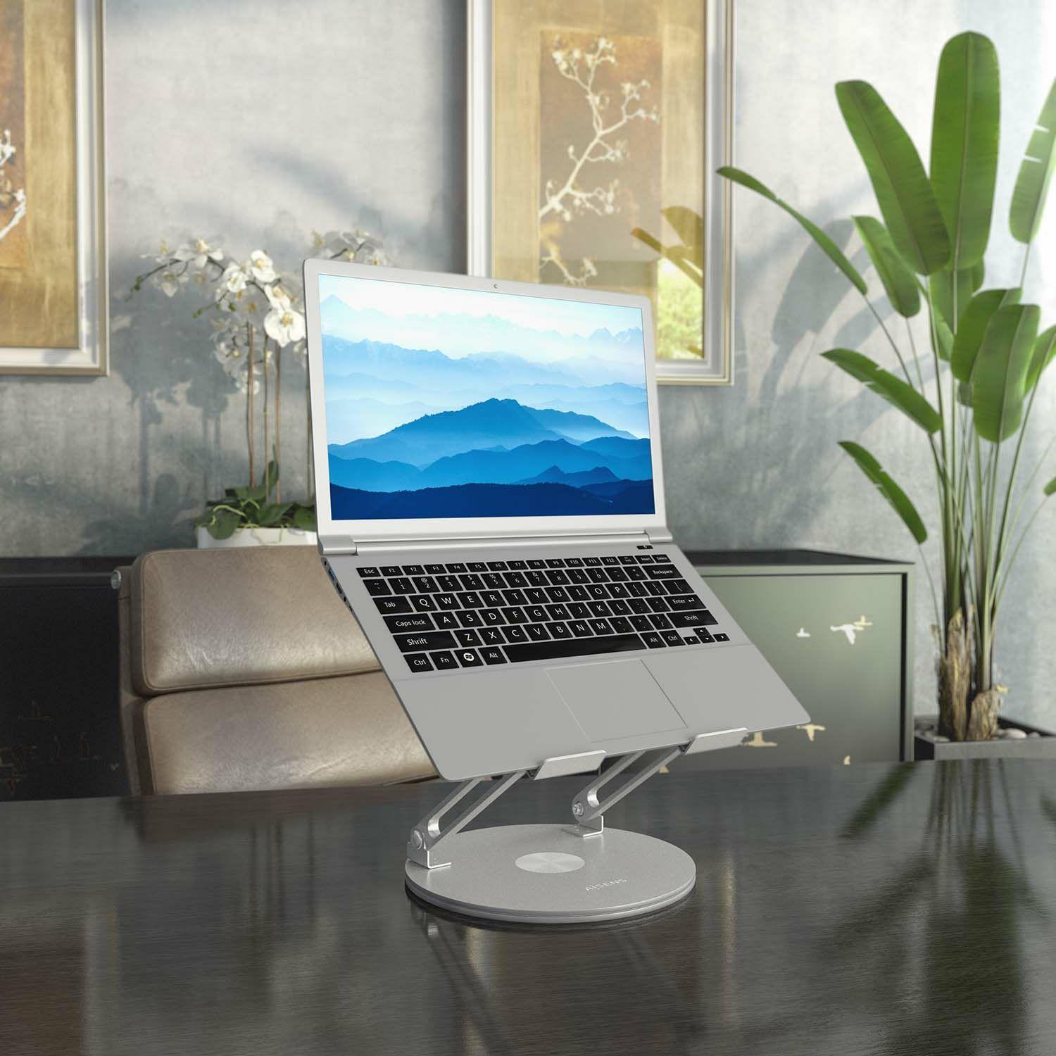 Suporte para Portátil e Tablet AISENS LPS4SXL-247 (10-17" - Rotação 360° - Prateado), miniatura 5