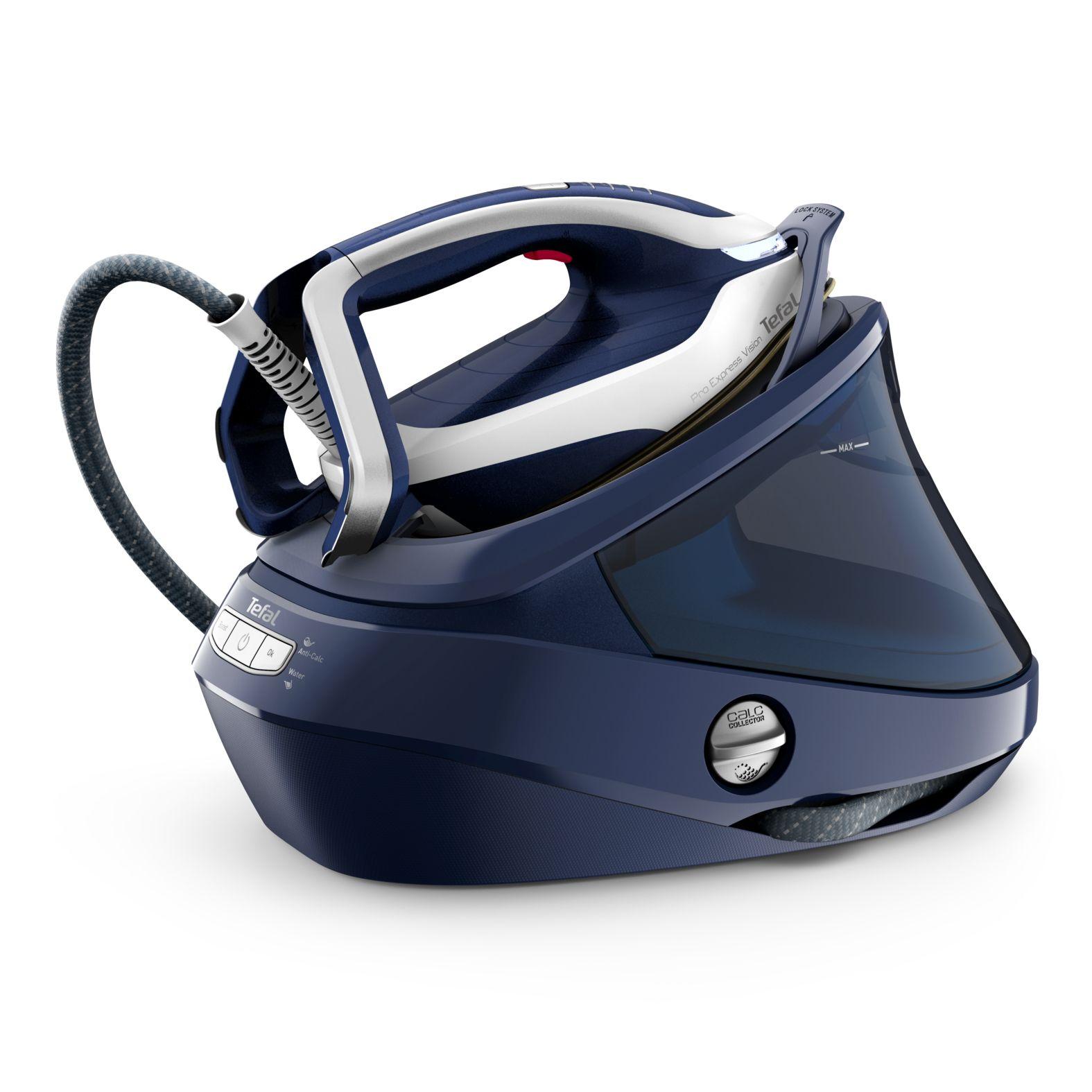 Centro de Engomar TEFAL GV9812E0 (3000 W - 1,1 l - 8,1 bar - Azul/Branco)