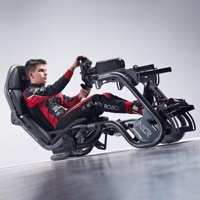 Cockpit de Simulação NEXT LEVEL RACING F-GT Pro (Cinzento Carbono) — miniatura 5