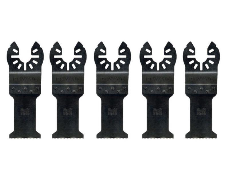 Lâmina de Serra para Ferramenta Multifunções Bi-Metal DEWALT DT20723-QZ (43 x 30 mm - Pack de 5 unidades), miniatura 2