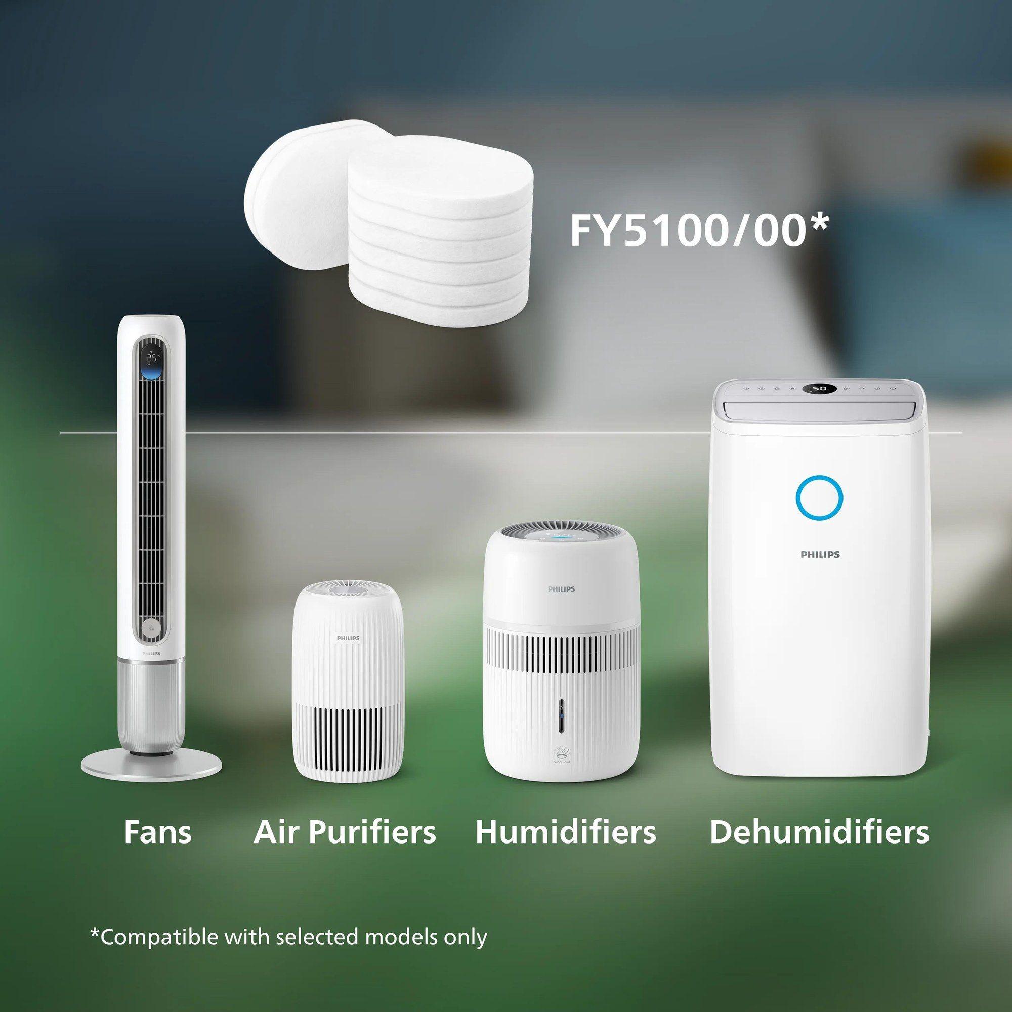 Pastilhas Aromáticas para Humidificador PHILIPS FY5100/00 (Altura 0,4 cm - Branco) — miniatura 2