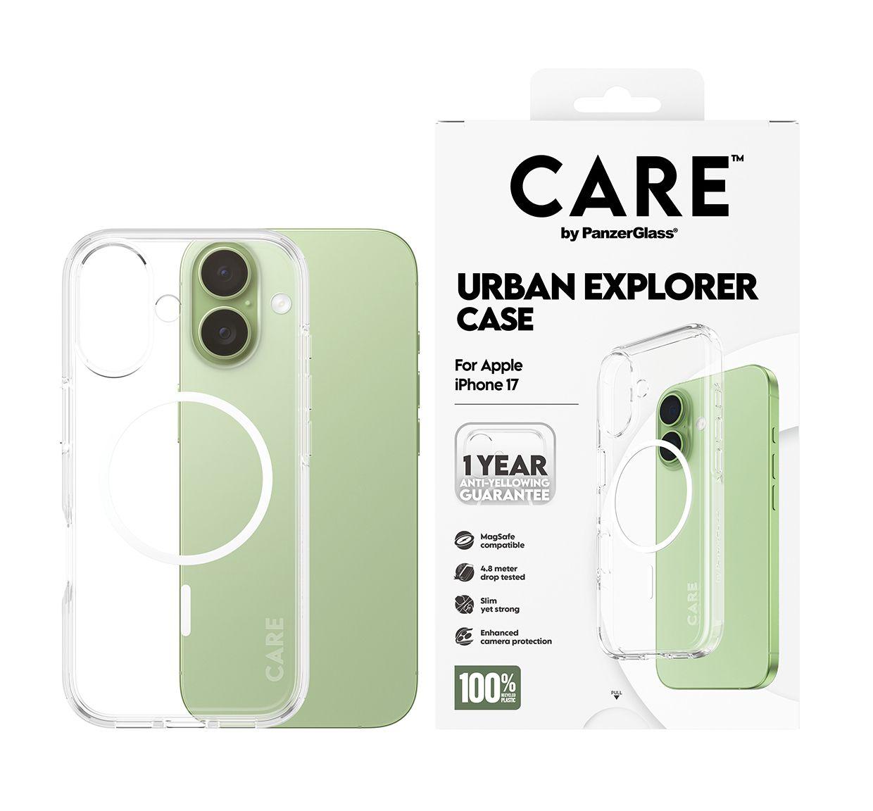 Capa PANZERGLASS Flagship Urban Combat para iPhone 17 (Apple iPhone 17 - Apple - Transparente), miniatura 2