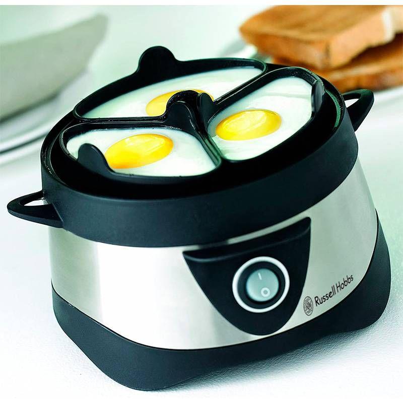 Máquina de Cozer Ovos RUSSELL HOBBS 14048-56 (365 W - Plástico, Aço inoxidável - Preto e Inox), miniatura 2