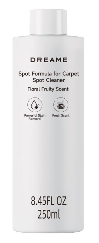 Solução de Limpeza para Carpetes DREAME HNF4 (250 ml - H14 Dual/H14 Mix/H15 Mix/H12 Dual FlexReach/H13 Dual FlexReach)